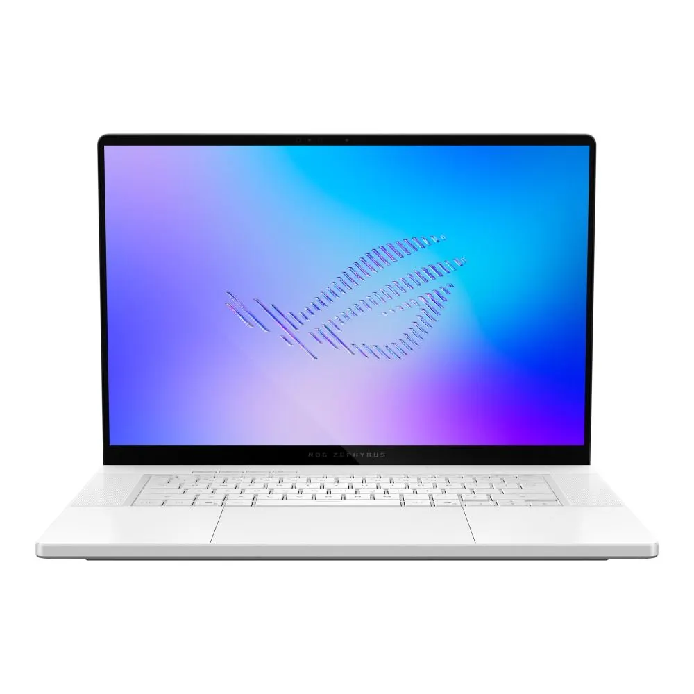 Ноутбук ASUS ROG Zephyrus G16 GU605MZ-QR102W Intel Core Ultra i9 386H/32Gb (soldered D5)/SSD1Tb/RTX5070Ti 12Gb (115W)/14"/OLED/3K/2880х1800/120Hz/NoOS/Platinum White/1.57kg, фото 2