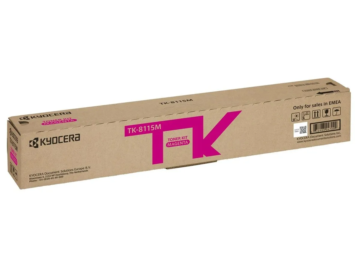 Тонер-картридж Kyocera TK-8115M, пурпурный, 6000 страниц, для ECOSYS M8124cidn/M8130cidn, фото 2