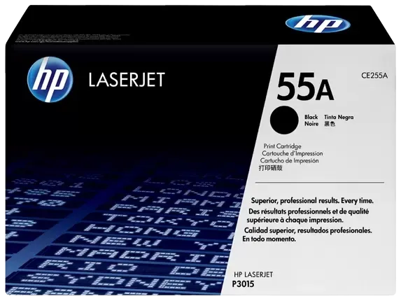 Тонер-картридж HP CE255 в сборе, чёрный, 6000 страниц, для LaserJet P3015, фото 2
