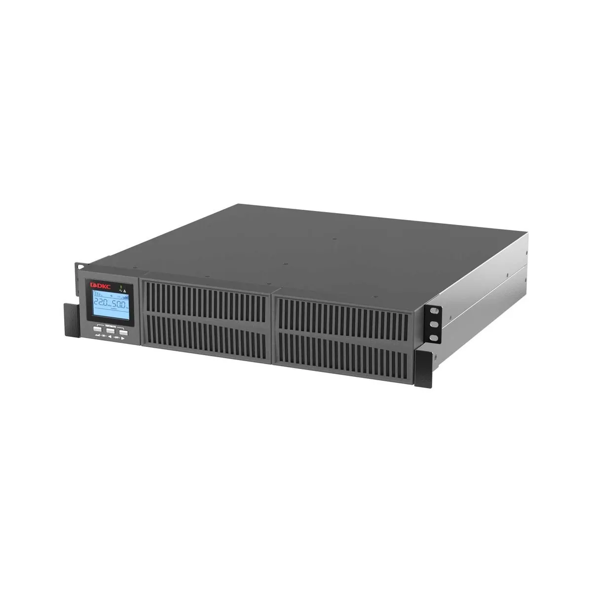 ИБП DKC SMALLR3A5I, онлайн, 3000 ВА/2700 Вт, 8×IEC C13, Rack 2U, EPO, USB, RS-232