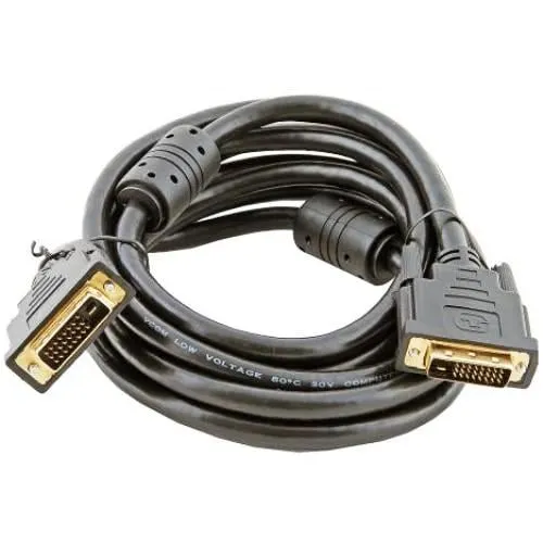 Кабель ExeGate EX-CC-DVI2F-3.0, DVI-D Dual Link, 3 м, 2 ферритовых фильтра, фото 2
