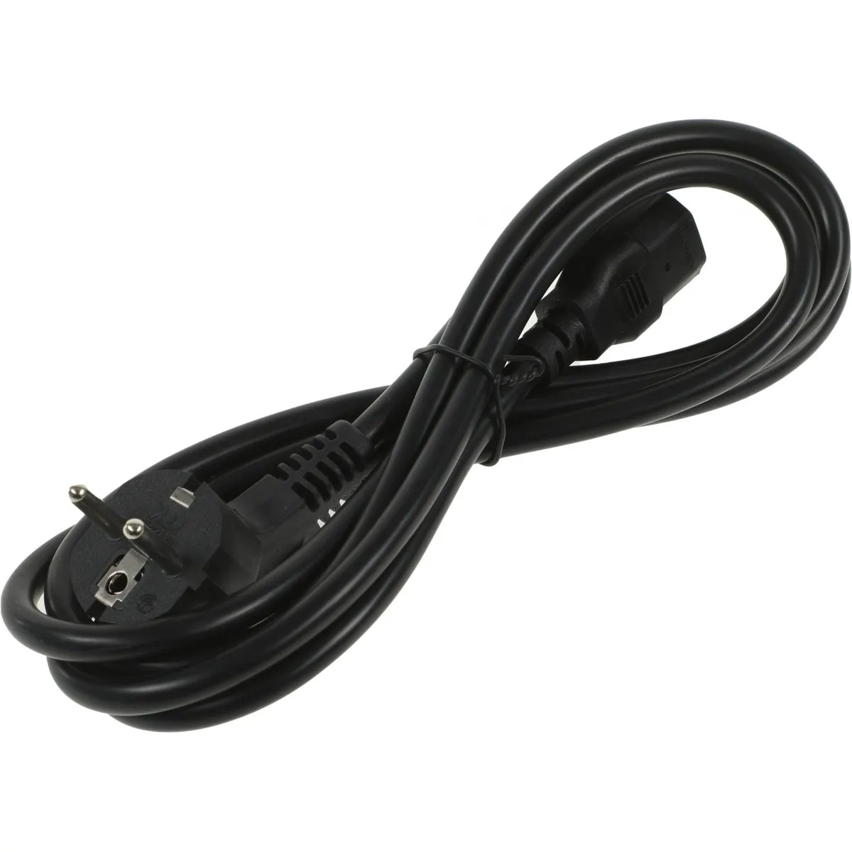Кабель электропитания ITK PC-C13D-2M, C13–Schuko (DIN49441), 3×1.5 мм², 2 м, 10 А