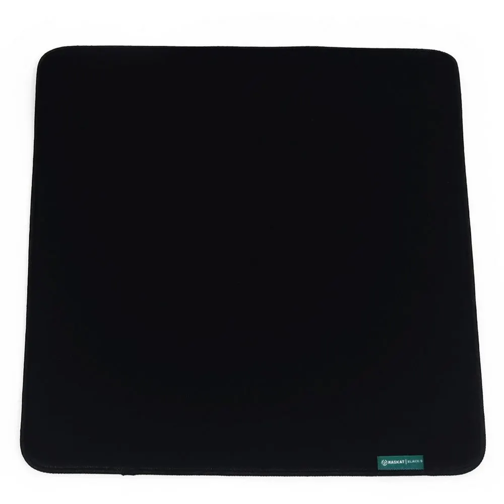 Коврик для мыши Raskat Black S, 350×300 мм, 3 мм, резина/ткань, фото 2